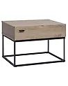 1 Drawer Bedside Table CAIRO Taupe