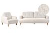 Boucle Living Room Set White TUVE_927371