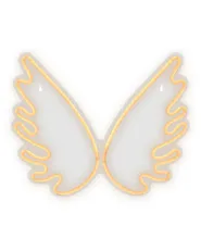LED Neon Sign Angel Wings GABRIEL White_847772