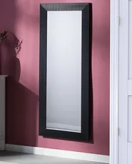 Wall Mirror DRAVEIL 50 cm 130 cm Black_849217