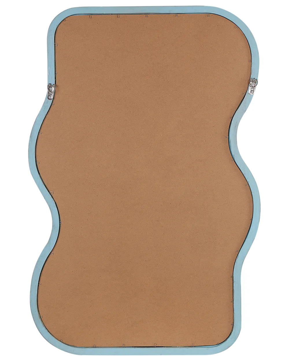 Specchio RONNET 60 cm 90 cm Legno di Paulownia Azzurro_914839