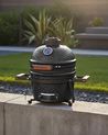 Mini grillező KAMADO Kerámia Fekete