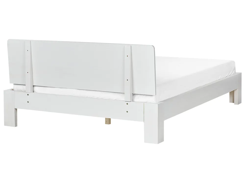 Letto Legno di pino ROYAN 140 x 200 cm Bianco_925892