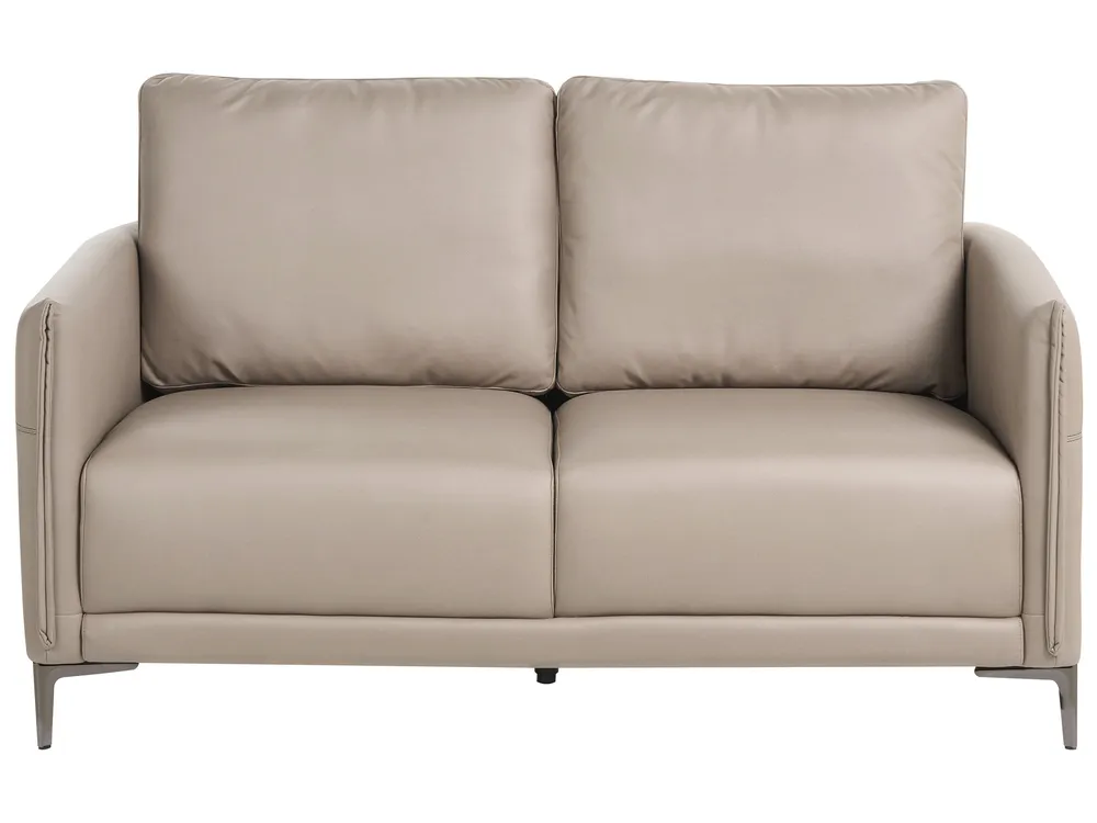 Sofa dla 2 osób CILENS Beżowoszary