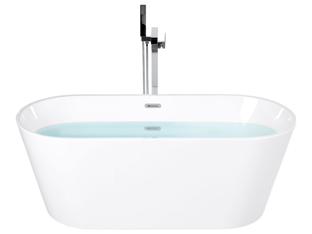 Vasca da bagno freestanding HAVANA 160 x 76 cm Bianco