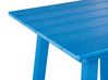 Tavolino da giardino blu 59 x 59 cm ADIRONDACK_938544