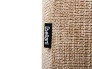 Corner Sofa 3 Seater HOLT with Ottoman Fabric Beige Left Hand_960670