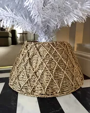 Kerstboomrok VUOTSO 43 cm Zeegras Natuurlijk_1048031