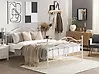 Bed Metal ANTLIA 160 x 200 cm (EU King Size) White