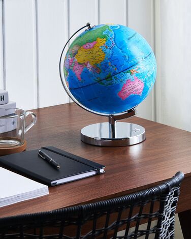 Decorative Globe with LED 30 cm Blue STANLEY