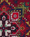 Teppich rot 80 x 300 cm orientalisches Muster Kurzflor COLACHEL_831673