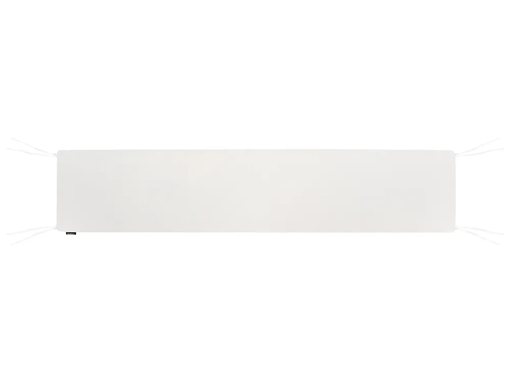 Bench Seat Pad Cushion TUSCANIA 157 x 34 cm Off-White_1133308