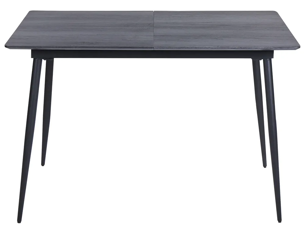 Extending Dining Table GELANDA Grey 120/160 cm 80 cm_886361