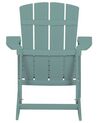 Garden Chair Turquoise Blue ADIRONDACK_728534