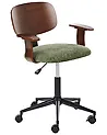 Desk Chair GUNNISON Fabric Green