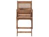 Ensemble de balcon en bois d'acacia certifié PARAGGI_928553