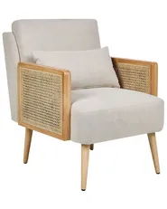 Poltrona ORUM Tessuto Beige chiaro_871399