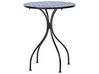 Metal Garden Bistro Set Black CIGLIANO_919879