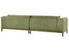 4 Seater Cord Sofa Green VENG_934556