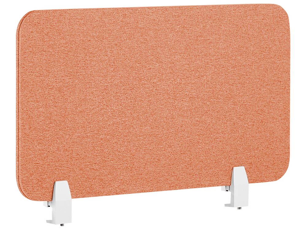 Schreibtischtrennwand WALLY 80 x 40 cm Hellrot