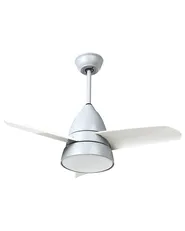 Ventilatore a soffitto con luce STRAWBERRY con telecomando LED Grigio_1032231