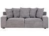 3 Seater Jumbo Cord Sofa Dark Grey VISKAN_811651