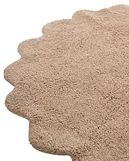 Tappeto per bambini ANEGUNDI  Marrone chiaro ø 120 cm Cotone con cuscino_1154920