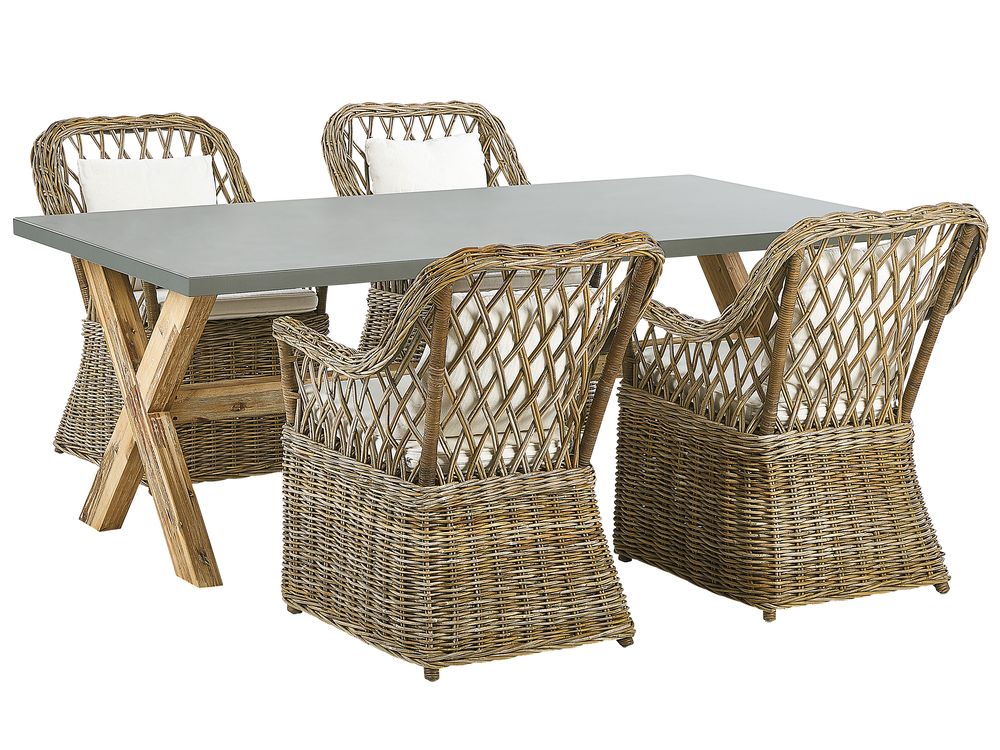 Wicker outdoor dining clearance