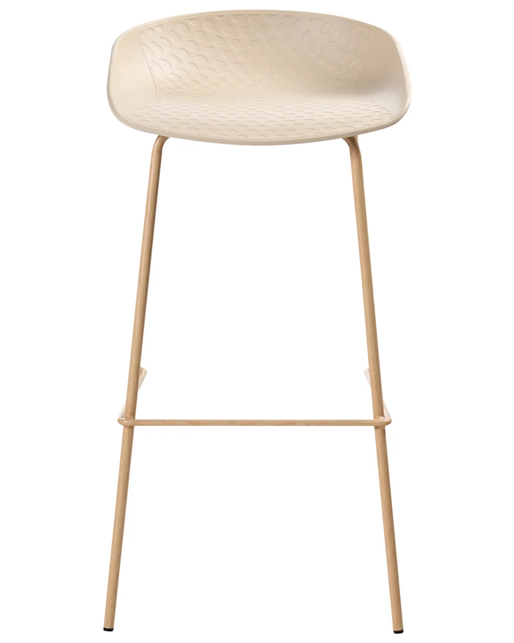Set di 4 sedie alte VENLO Beige_1012551