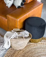 Tappeto ERENCE Beige ø 140 cm_848398