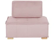 Divano angolare modulare 4 posti TIBRO Tessuto Rosa Lato destro_825636