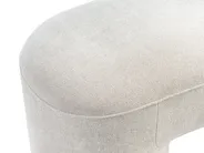 Upholstered Bench DECORAH Boucle Light Beige_1046821