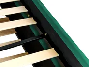 Trundle Bed Velvet MONTARGIS 90 x 200 cm (EU Single) Emerald Green_827018
