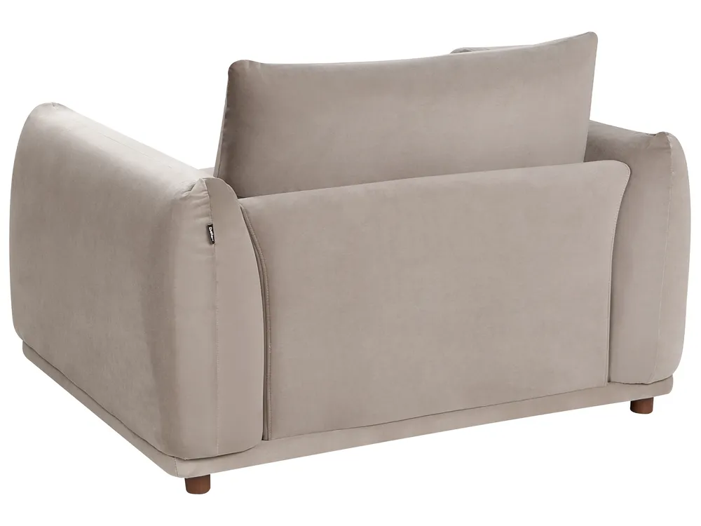 Set da salotto 5 posti JUBEK Velluto Tortora_1077922