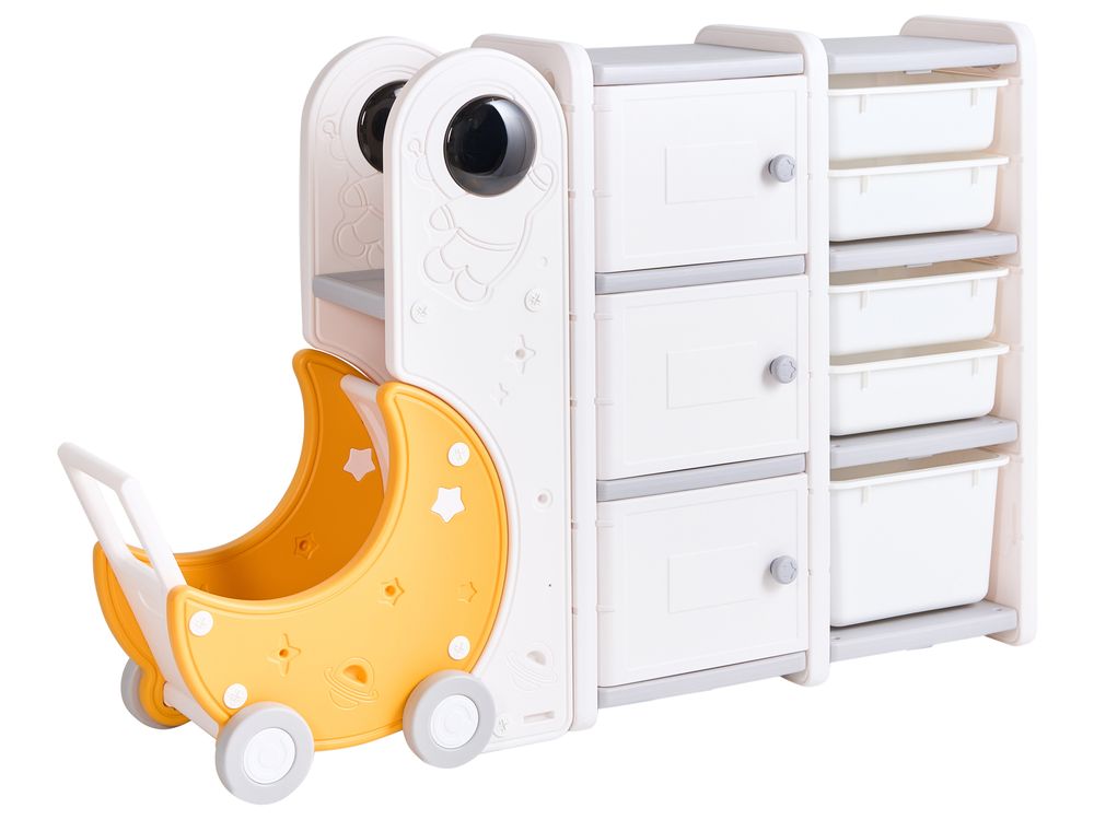 Toy Storage Organiser MOONBI 94 cm Off-White