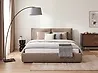 Bed Boucle VINAY 180 x 200 cm (EU Super King) Brown