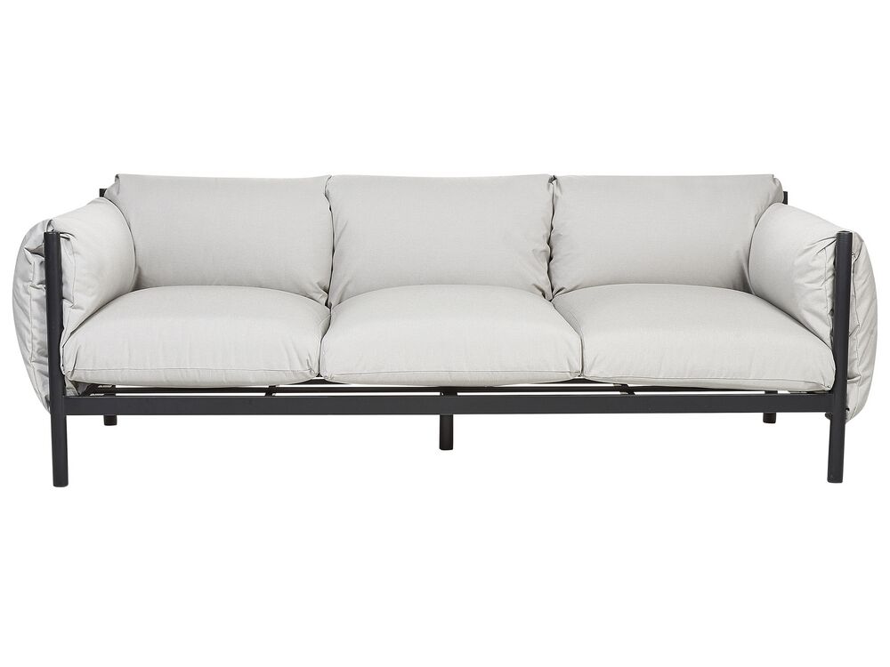 3 seater aluminium garden sofa discount