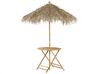 Bamboo Garden Bistro Table with Parasol MOLISE_839870