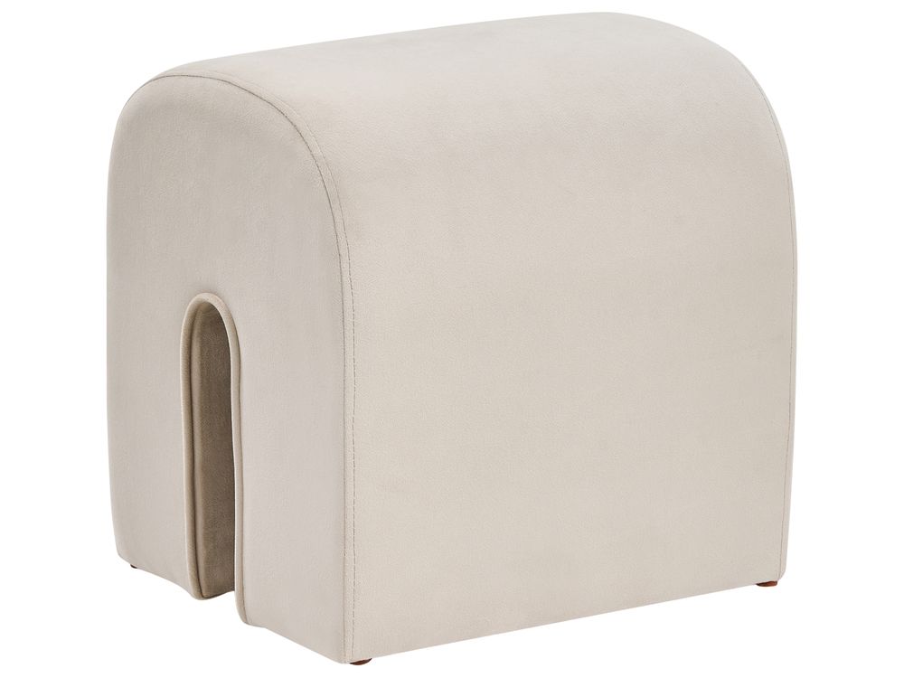 Pouffe MODOC Velvet Beige