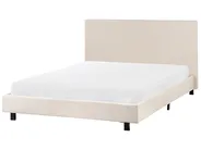 Bed Fabric ALBI 140 x 200 cm (EU Double) Beige_964565