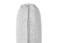 Set da salotto 3 posti EDLAND con Panca Tessuto Grigio chiaro_1040937