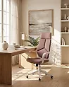 Office Chair DELIGHT Peach Pink
