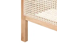Bett mit Lattenrost Kiefernholz SALERNAS 160 x 200 cm Hellbraun_977055