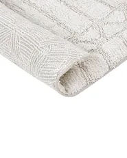 Tappeto da bagno TEKKE Beige chiaro 60 x 90 cm Cotone_905512