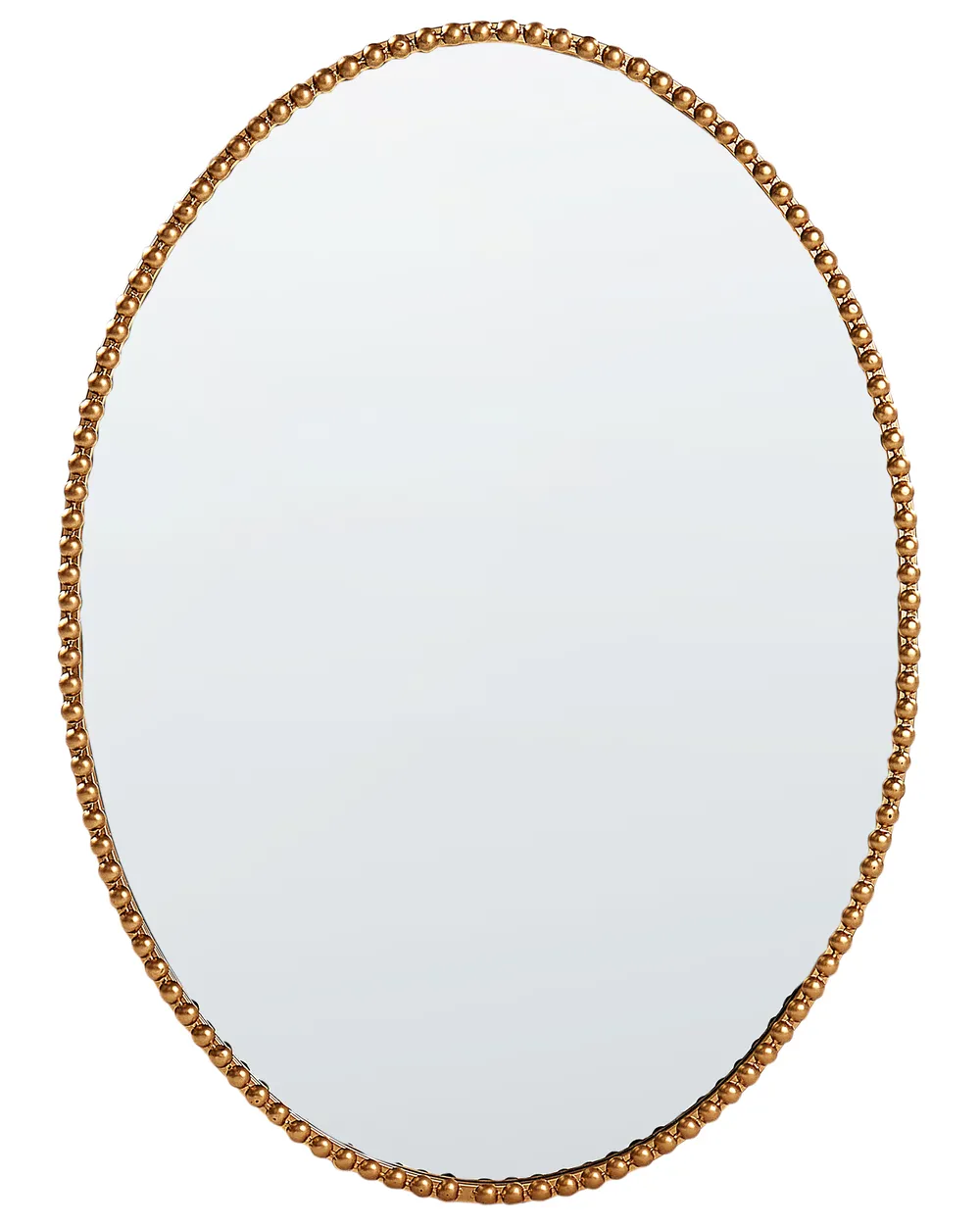 Lustro ścienne OUVEA 57 cm 79 cm Metal Złoty