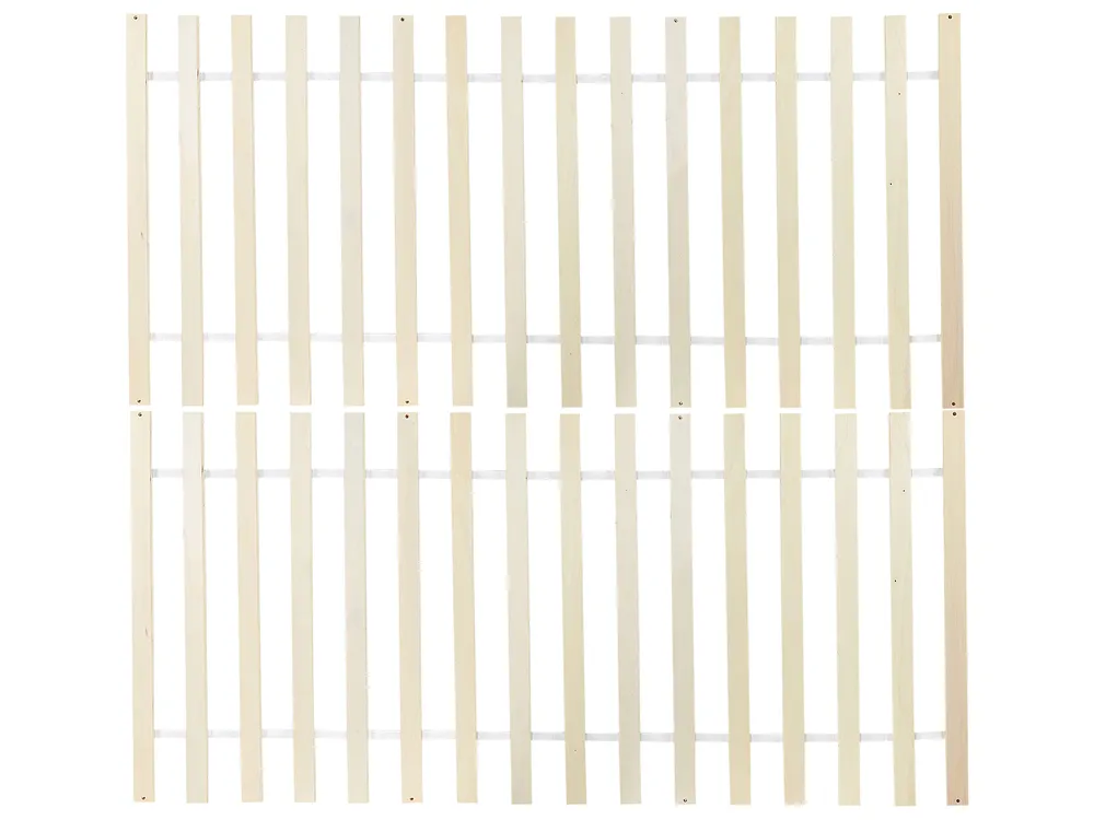 Estrado de cama com ripas 160 x 200 cm BLANZAC_1004424
