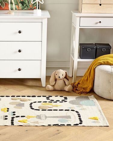 Cotton Kids Rug 80 x 150 cm Multicolour SAZAK