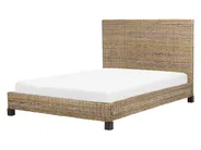Bed Rattan SALBRIS 140 x 200 cm (EU Double) Natural_868985