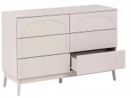 6 Drawer Chest BOULIA Light Beige_1169123