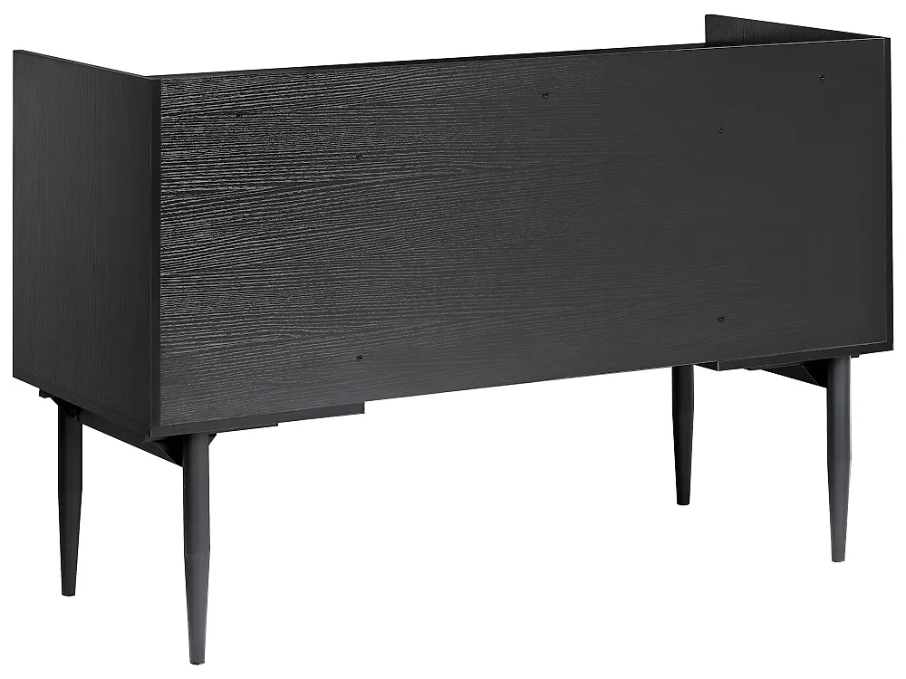 Home Office Desk RATANA 130 cm x 50 cm Black_1191768